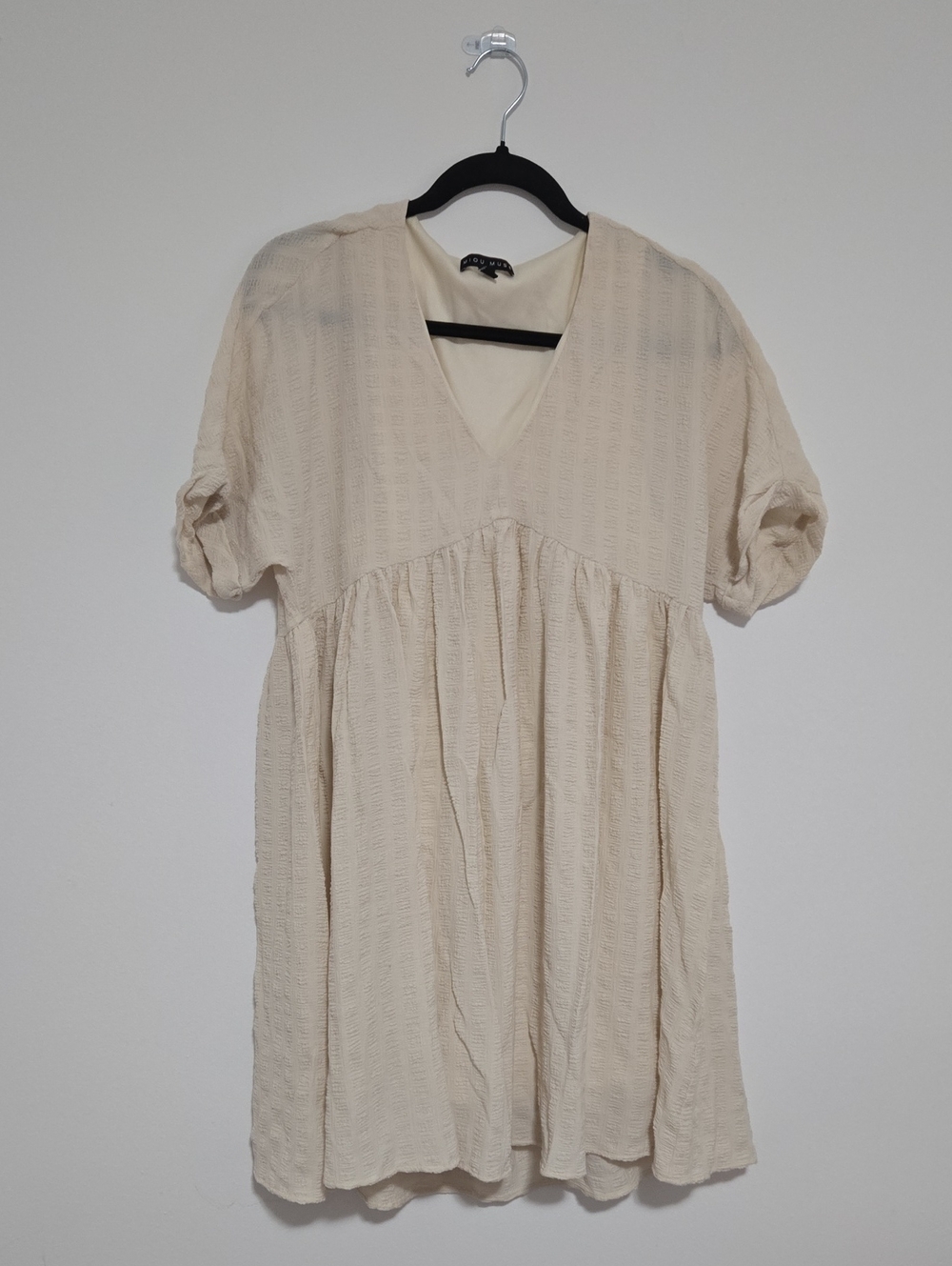 Off White Babydoll Dress